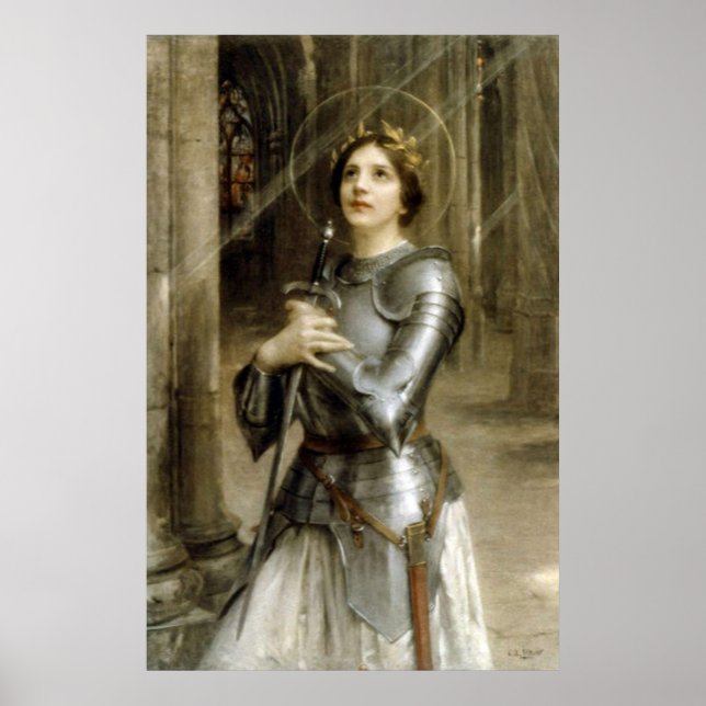 Joan of Arc By Charles-Amable Lenoir Poster (Front)