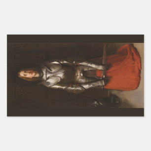 Joan of Arc (by John Everett Millais) Sticker