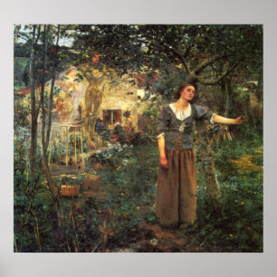 Joan of Arc by Jules Bastien Lepage Poster