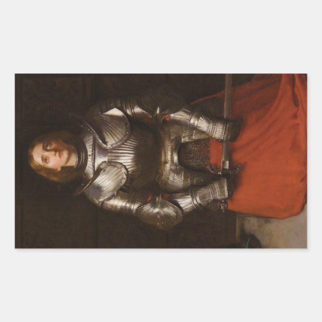Joan of Arc c. 1865 by John Everett Millais Sticker (Front)