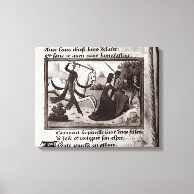Joan of Arc Canvas Print (Front)