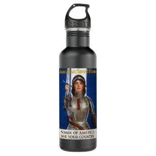 Joan of Arc French Heroine, Knight Maid of Orleans 710 Ml Water Bottle