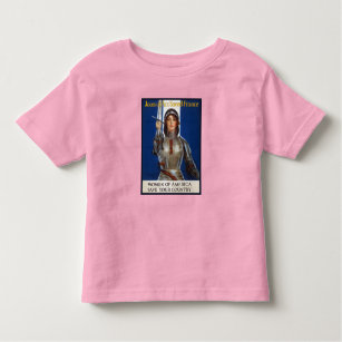 Joan of Arc French Heroine Knight National Hero Toddler T-shirt