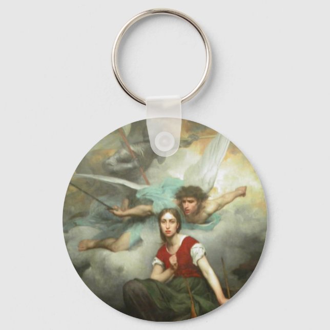Joan of Arc Keychain (Front)