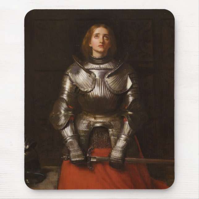 Joan of Arc Mouse Pad (Front)