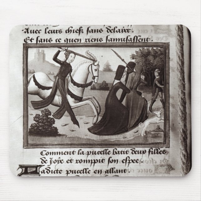 Joan of Arc Mouse Pad (Front)