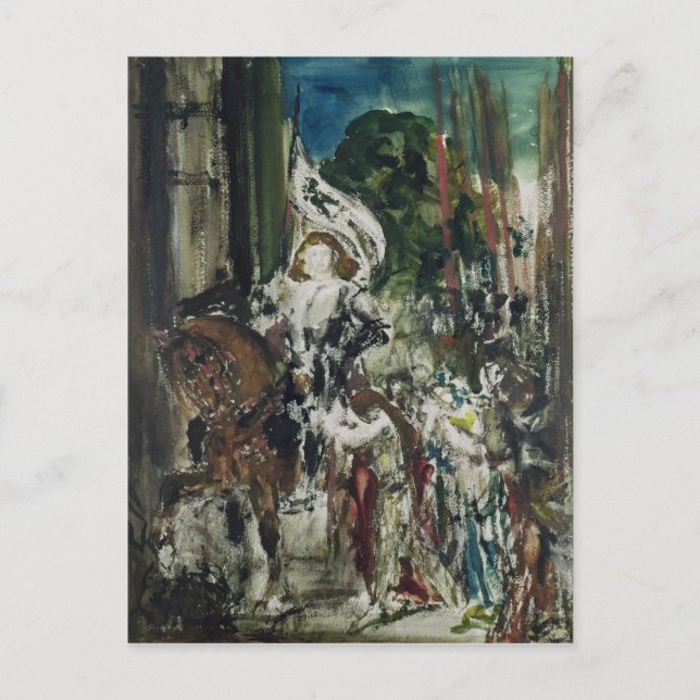 Joan of Arc Postcard (Front)