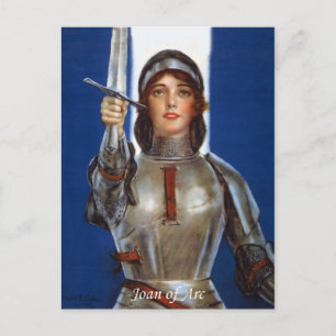 Joan of Arc Postcard