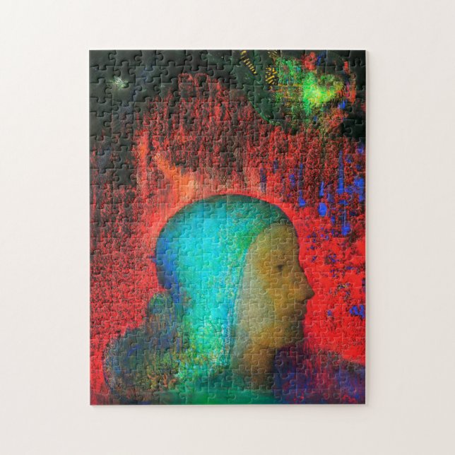 Joan of Arc, Redon Jigsaw Puzzle (Vertical)