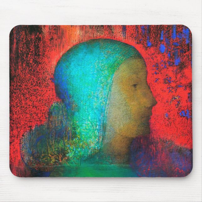 Joan of Arc, Redon Mouse Pad (Front)