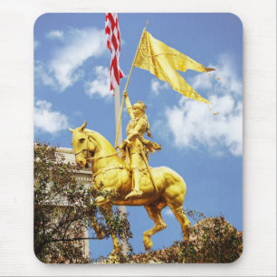 Joan of Arc statue, New Orleans, Louisiana Mouse Pad