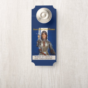 Joan of Arc: The Maid of Orleans, Knight Heroine Door Hanger