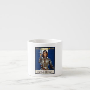 Joan of Arc: The Maid of Orleans, Knight Heroine Espresso Cup