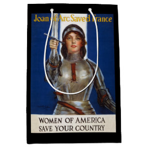 Joan of Arc: The Maid of Orleans, Knight Heroine Medium Gift Bag