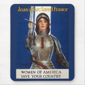 Joan of Arc: The Maid of Orleans, Knight Heroine Mouse Pad