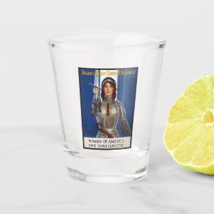 Joan of Arc: The Maid of Orleans, Knight Heroine Shot Glass