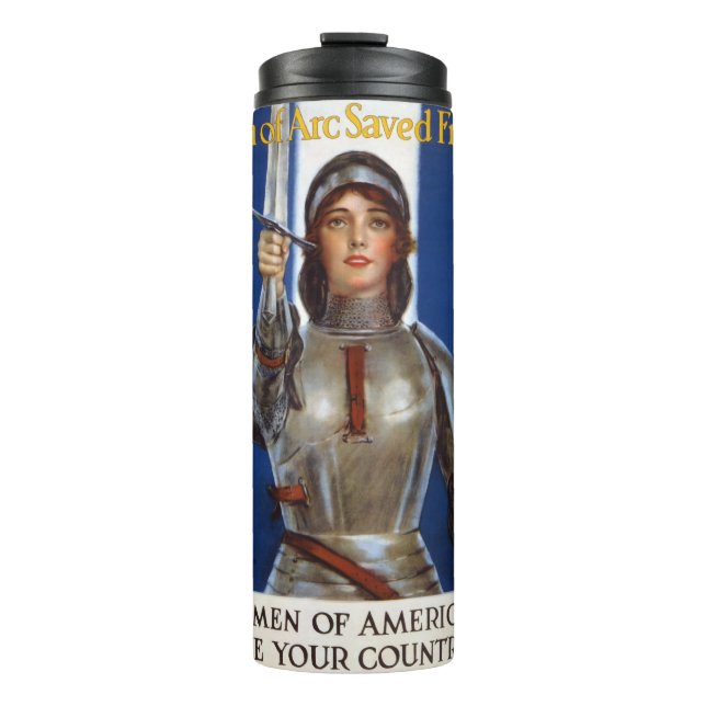 Joan of Arc: The Maid of Orleans, Knight Heroine Thermal Tumbler (Front)