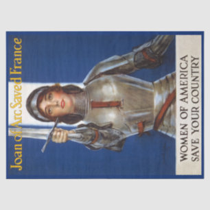 Joan of Arc: The Maid of Orleans, Knight Heroine Tissue Paper