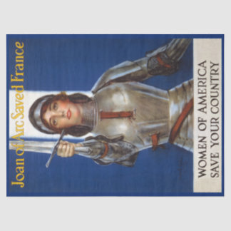Joan of Arc: The Maid of Orleans, Knight Heroine Tissue Paper