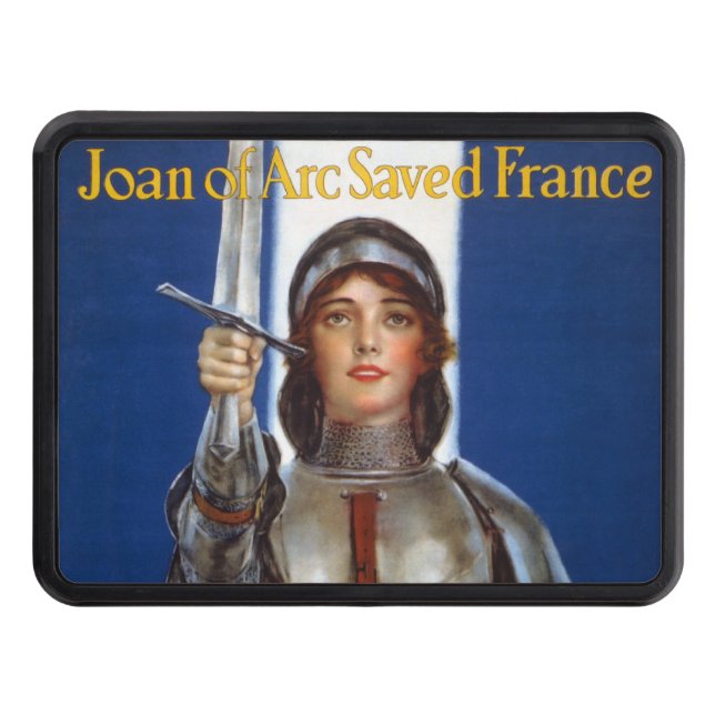 Joan of Arc: The Maid of Orleans, Knight Heroine Trailer Hitch Cover (Front)