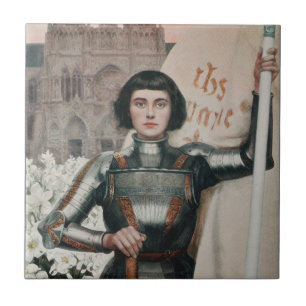Joan of Arc Tile