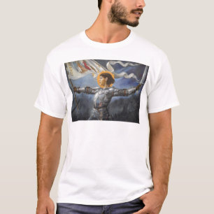 Joan of Arc with banner T-Shirt