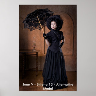Joan V - Stiletto 13 - Alt Model Poster