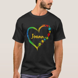 Joann autism awareness heart puzzle idea 2020 T-Shirt