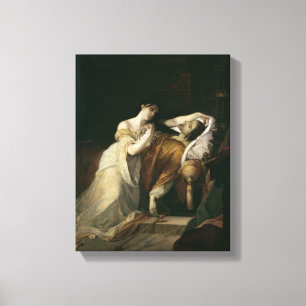 Joanna the Mad with Philip I the Handsome Canvas Print