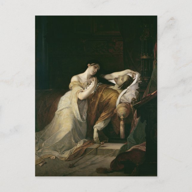 Joanna the Mad  with Philip I the Handsome Postcard (Front)