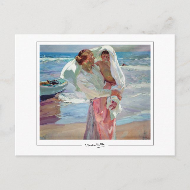 Joaquín Sorolla #21 - Fine Art Postcard (Front)