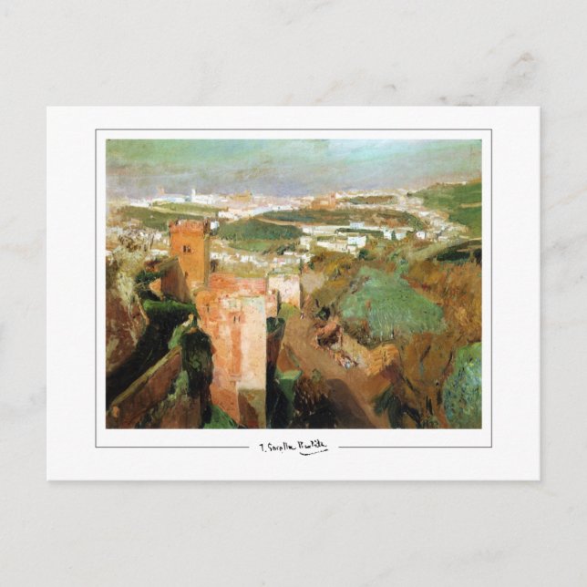 Joaquín Sorolla #254 - Carte postale Art (Devant)