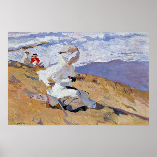 Joaquín Sorolla and Bastida Capturing the Moment Poster (Front)