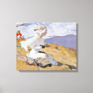Joaquin Sorolla - Capturing the Moment Canvas Print