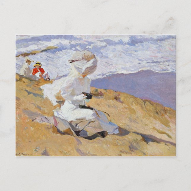 Joaquin Sorolla - Capturing the Moment Postcard (Front)