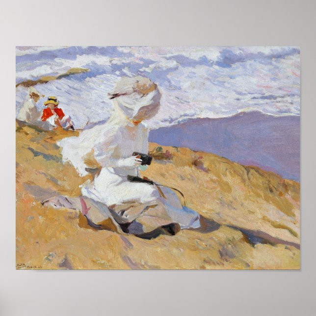Joaquin Sorolla - Capturing the Moment Poster (Front)