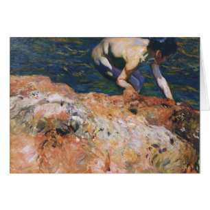 Joaquín Sorolla- Looking for Shellfish