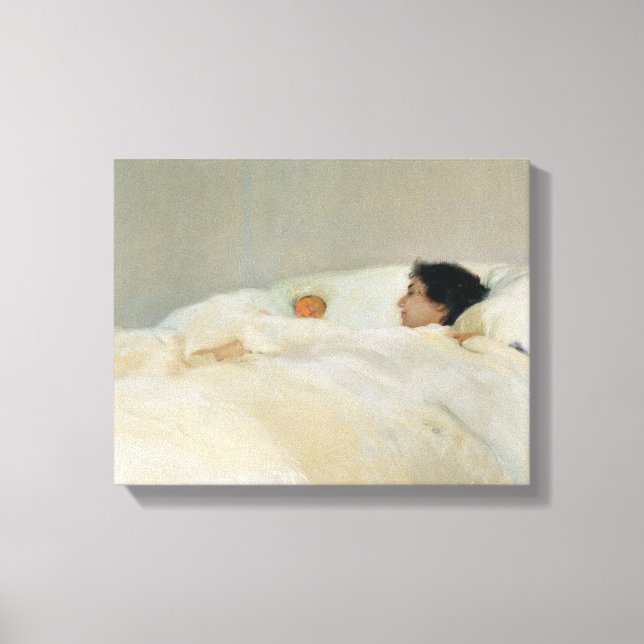 Joaquin Sorolla - Mother Canvas Print (Front)