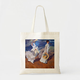 Joaquin Sorolla Strolling Along the Seashore Tote Bag
