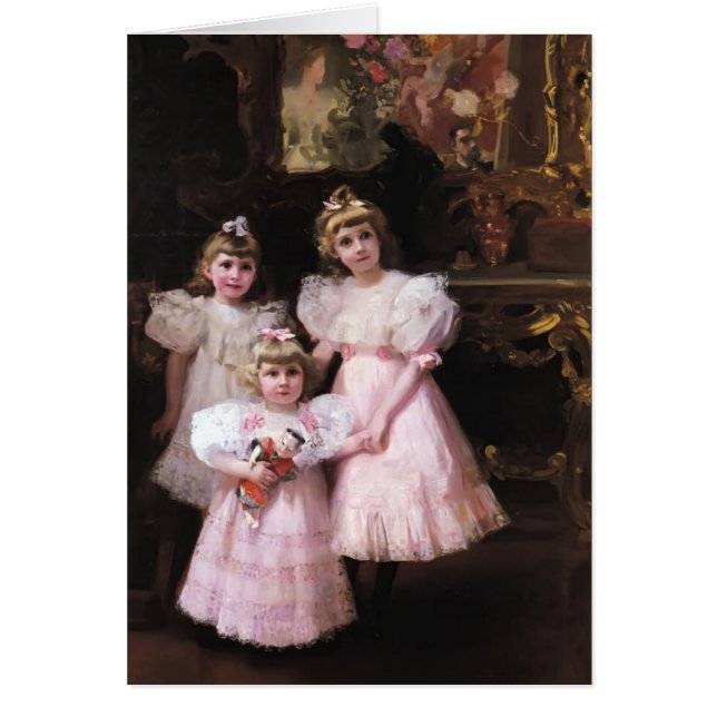 Joaquín Sorolla- The Three Errazuriz Sisters (Front)