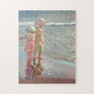 Joaquin Sorolla - The Three Sisters Jigsaw Puzzle