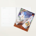 Joaquin Sorolla Women Walking Beach Planner<br><div class="desc">Joaquin Sorolla Women Walking on the Beach - This masterpiece by famed artist Joaquin Sorolla shows two women walking on the beach in white dresses and straw hats, one of his most famous paintings. A fine art painting showing intense light and colour. Artwork print painting.</div>