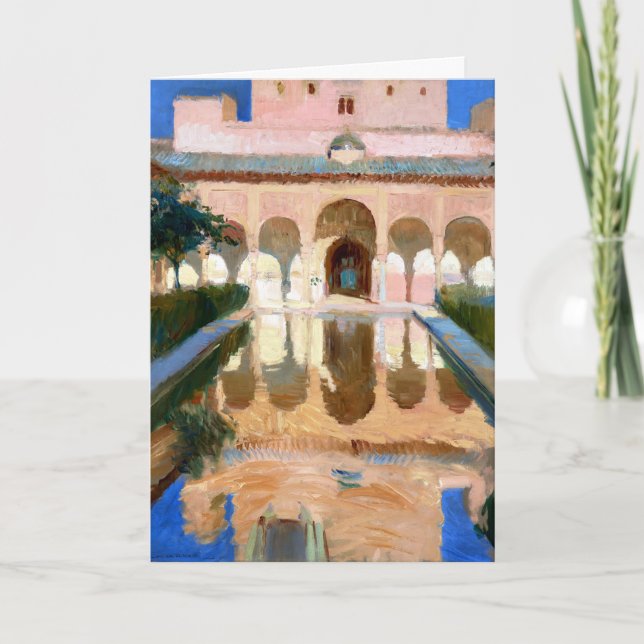 Joaquin Sorolla y Bastida Hall of the Ambassadors, Card (Front)