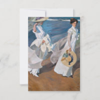 Joaquin Sorolla Y Bastida - Strolling The Sea