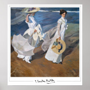 Joaquín Sorolla Zedign Affiche d'art #19
