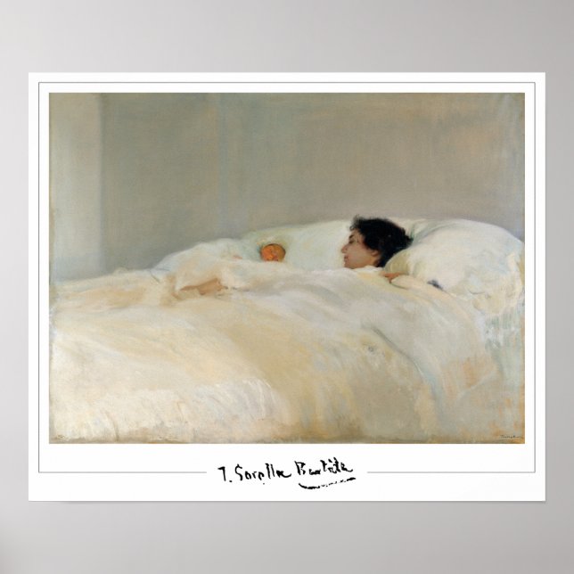 Joaquín Sorolla Zedign Art Poster #233 (Front)