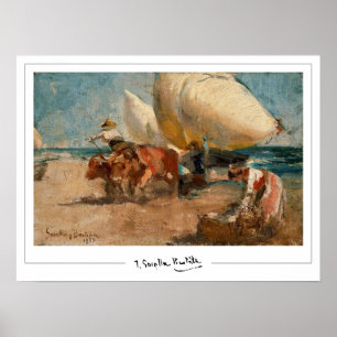 Joaquín Sorolla Zedign Art Poster #26