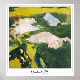 Joaquín Sorolla Zedign Art Poster #29