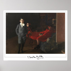Joaquín Sorolla Zedign Art Poster #34