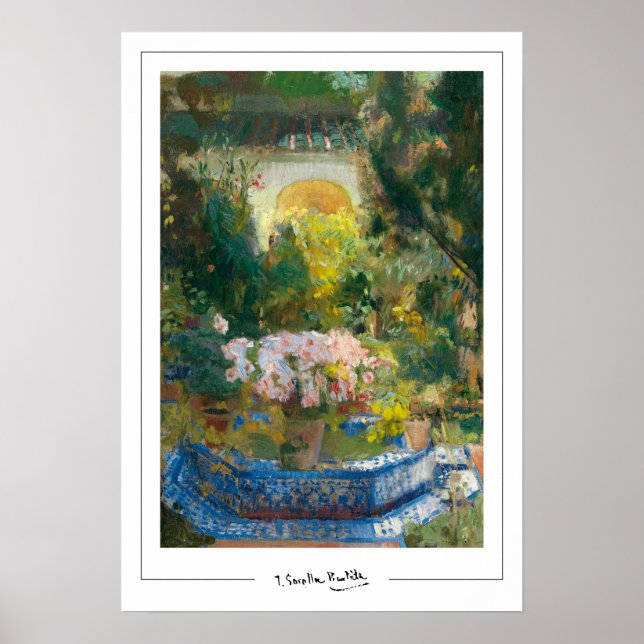 Joaquín Sorolla Zedign Art Poster #4 (Front)